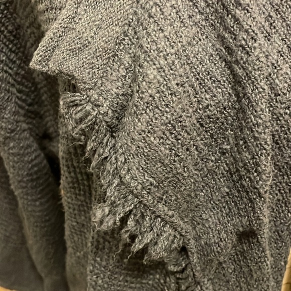 EUC Caslon women’s fringe open cardigan in blue size XL​​​ - Picture 2 of 7